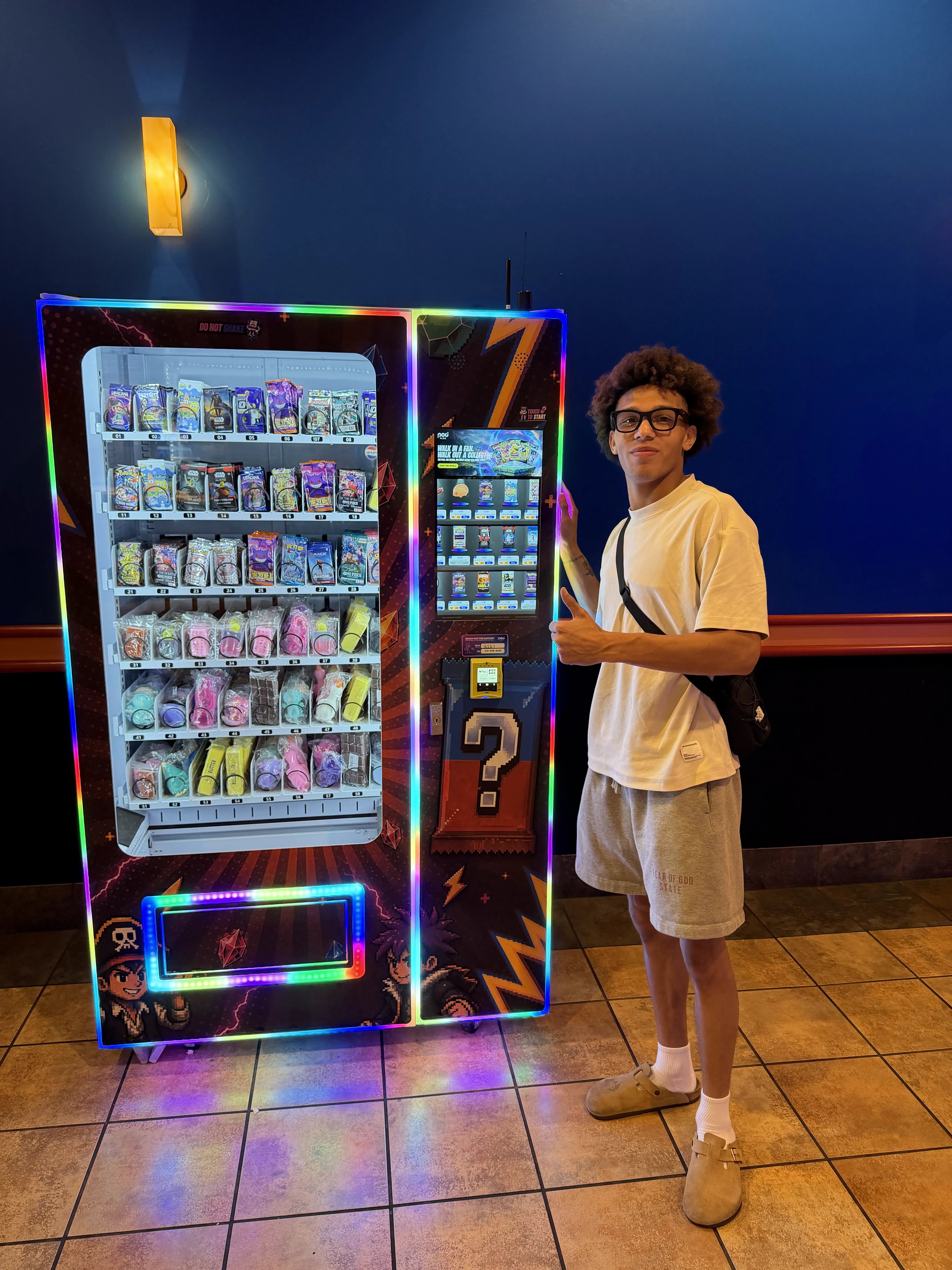 Machine on location